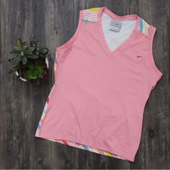Nike Pink Workout Tank - Picture 1 of 3